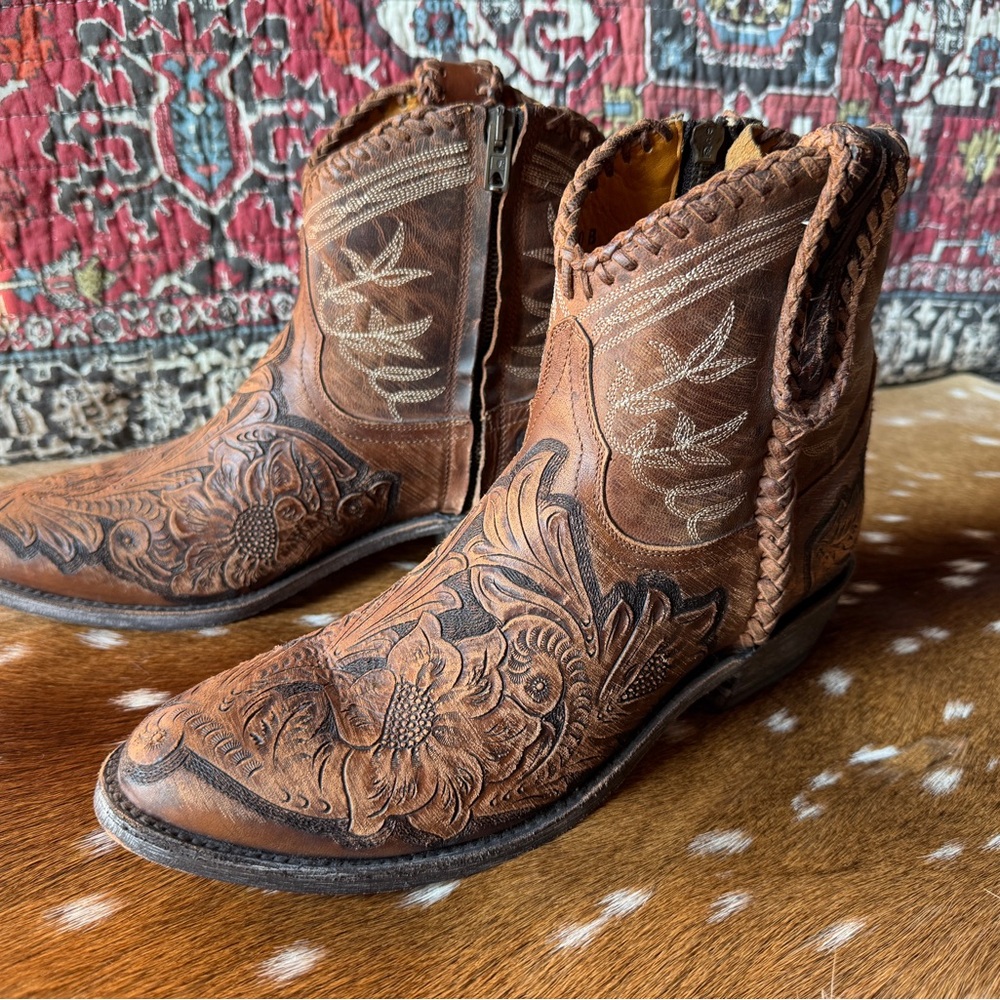 Old Gringo Polo Chale Round Toe Boots